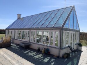 billigt Glastag orangeri