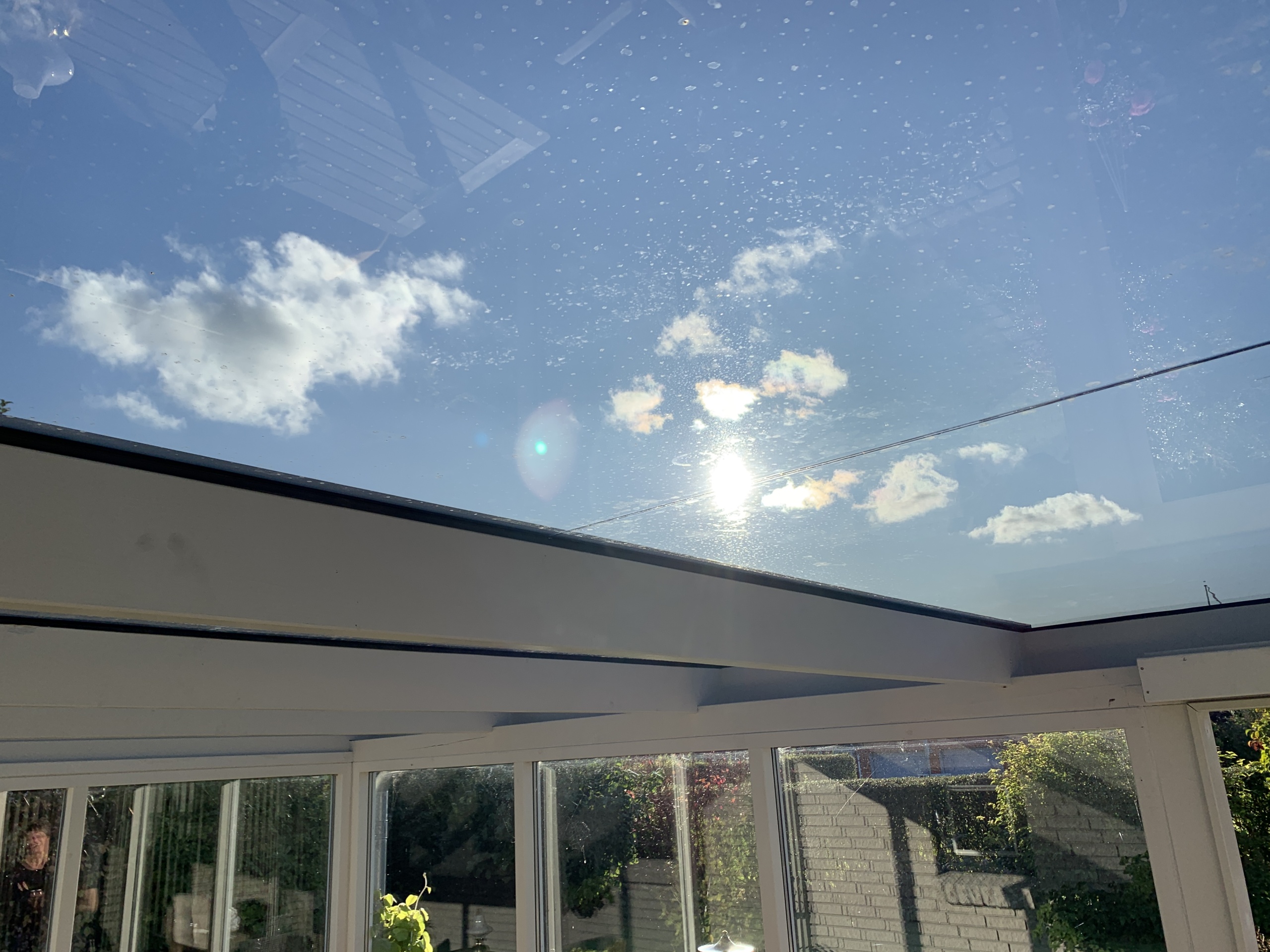 billigt Glastag orangeri