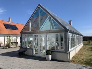 billigt Glastag orangeri