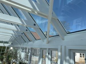 billigt Glastag orangeri