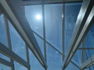 billigt Glastag orangeri