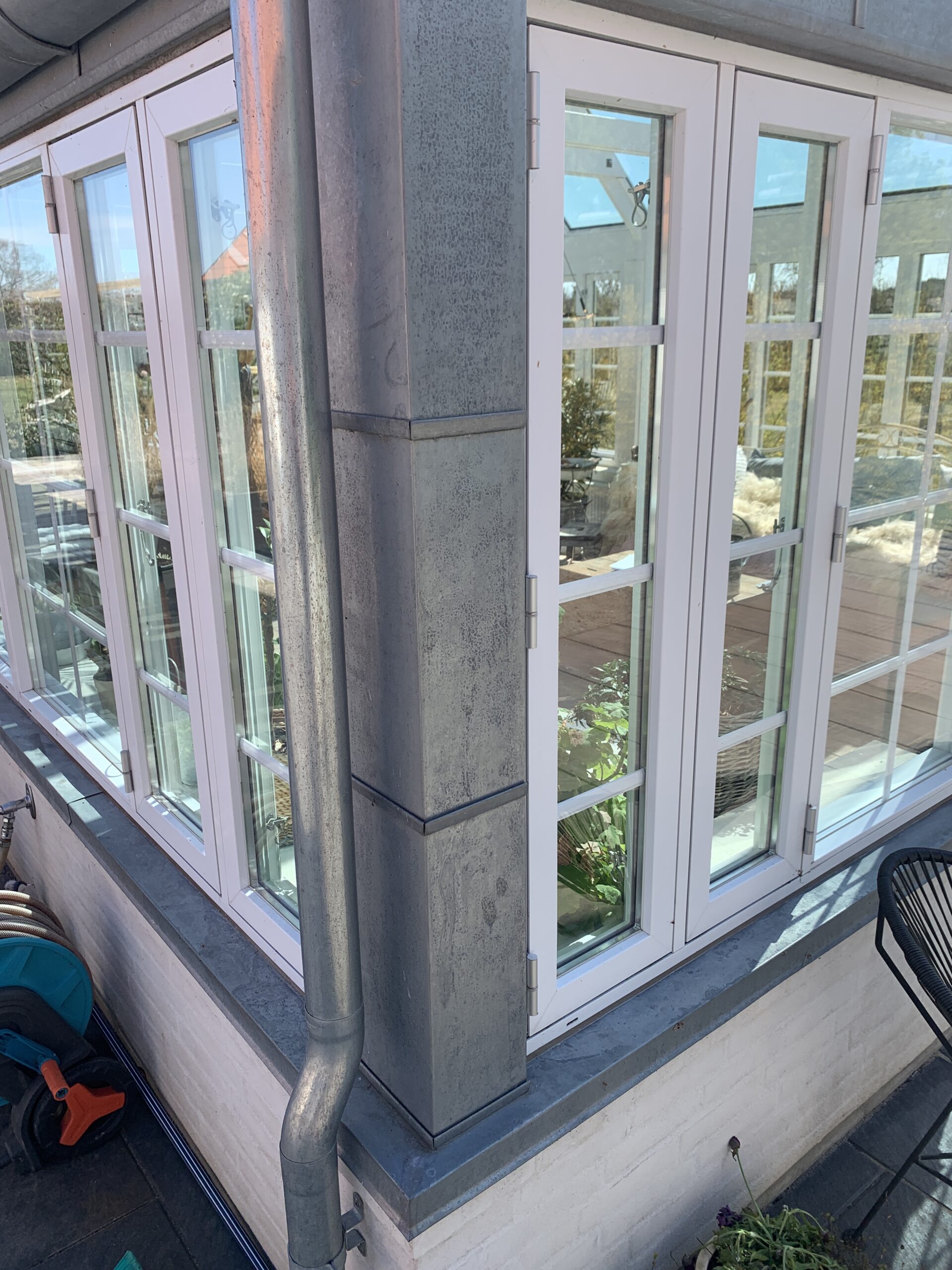 billigt Glastag orangeri