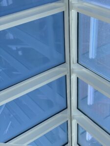 billigt Glastag orangeri