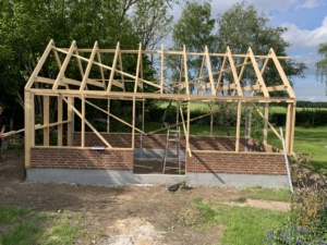 billigt Glastag orangeri