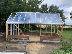 billigt Glastag orangeri