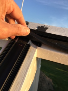 Orangeri billigt glastag