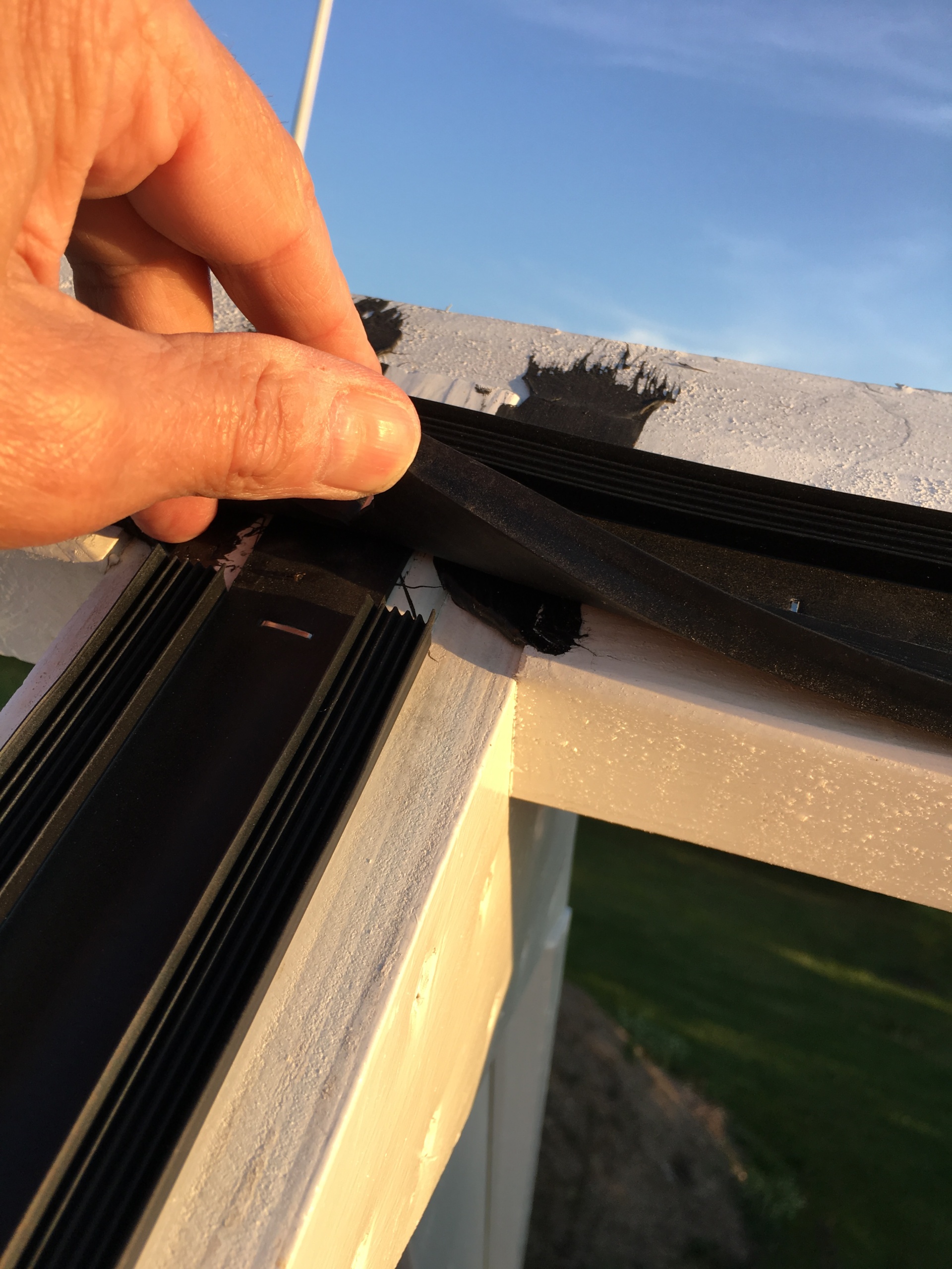 Orangeri billigt glastag