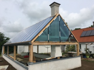 Orangeri billigt glastag