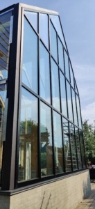 billigt Glastag pavilion orangeri