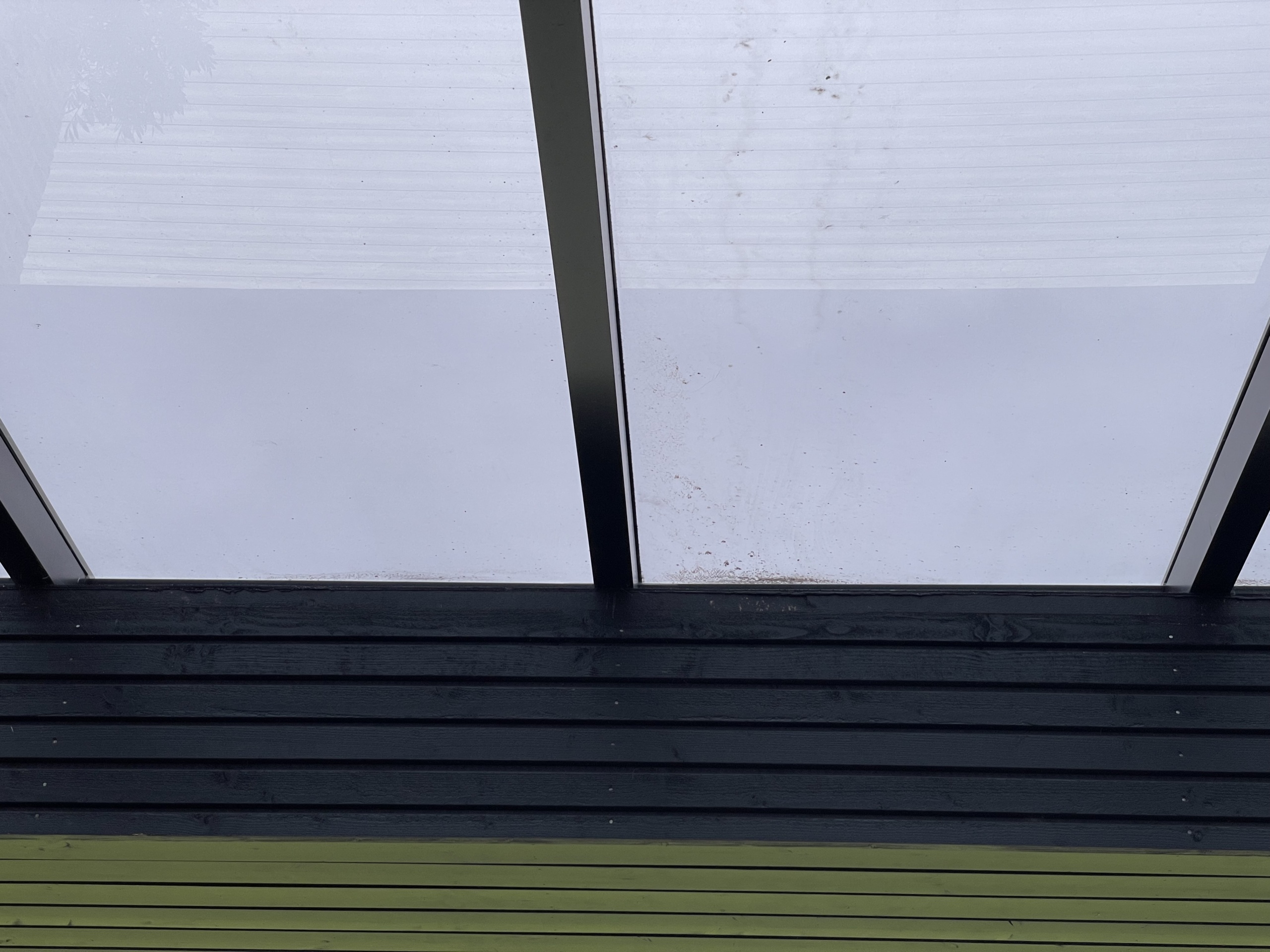 billigt Glastag pavilion orangeri