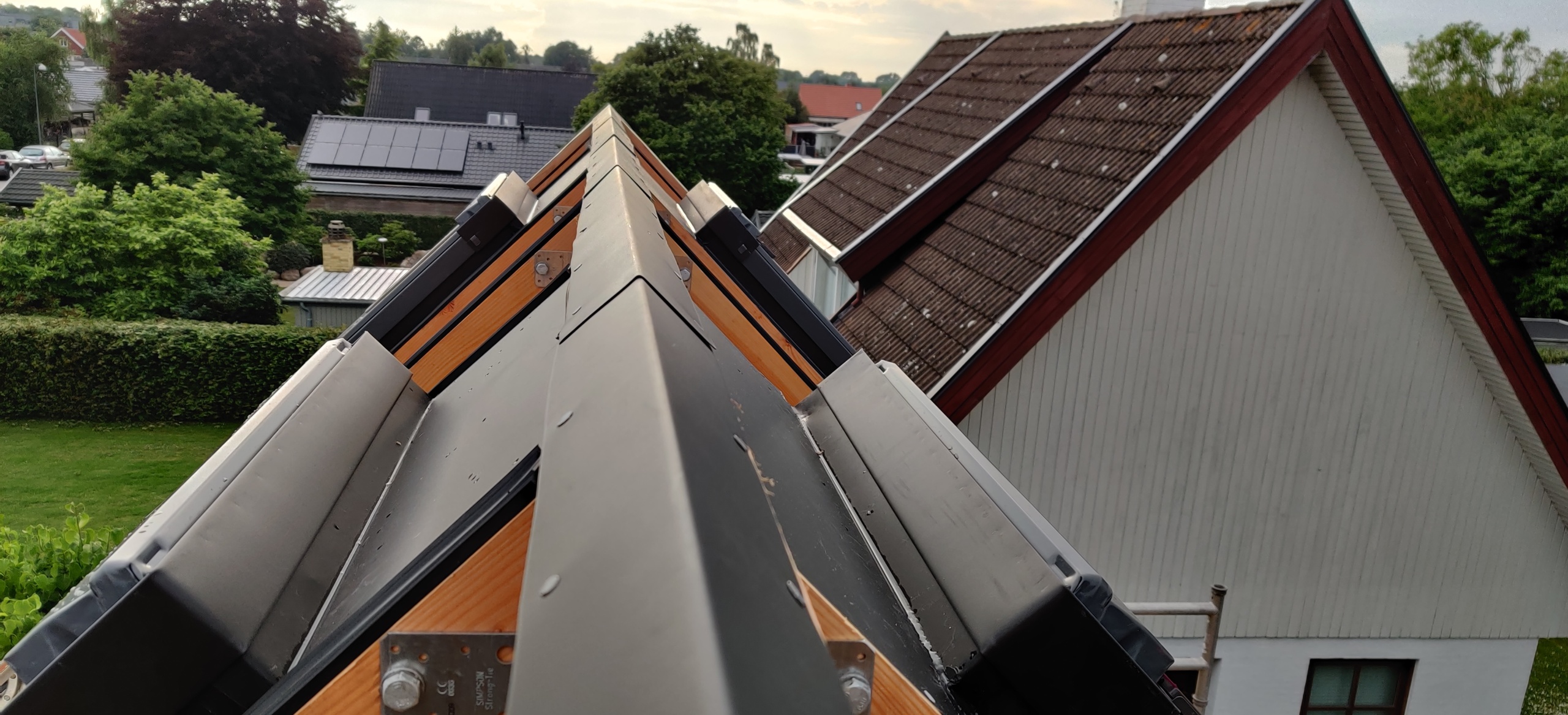 billigt Glastag pavilion orangeri