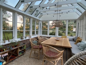 billigt Glastag orangeri