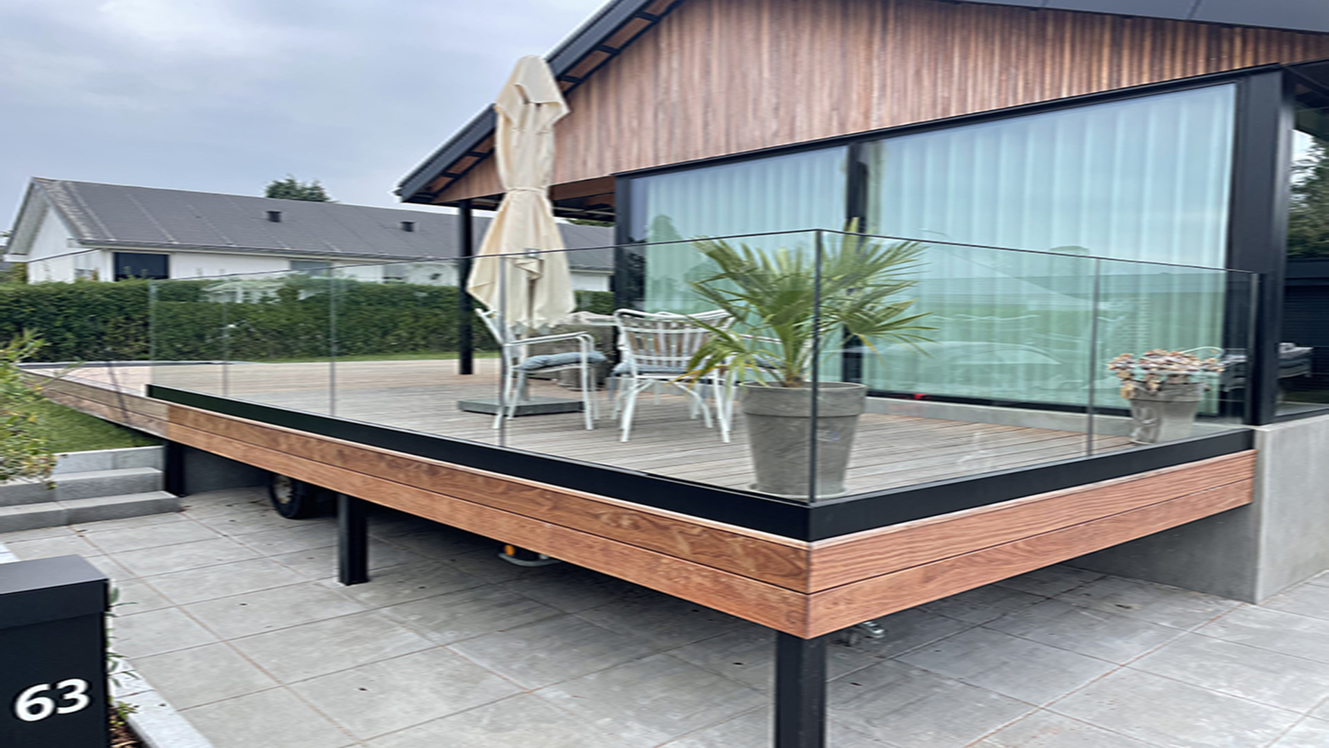 terasselukning Værnglas i bedste kvalitet