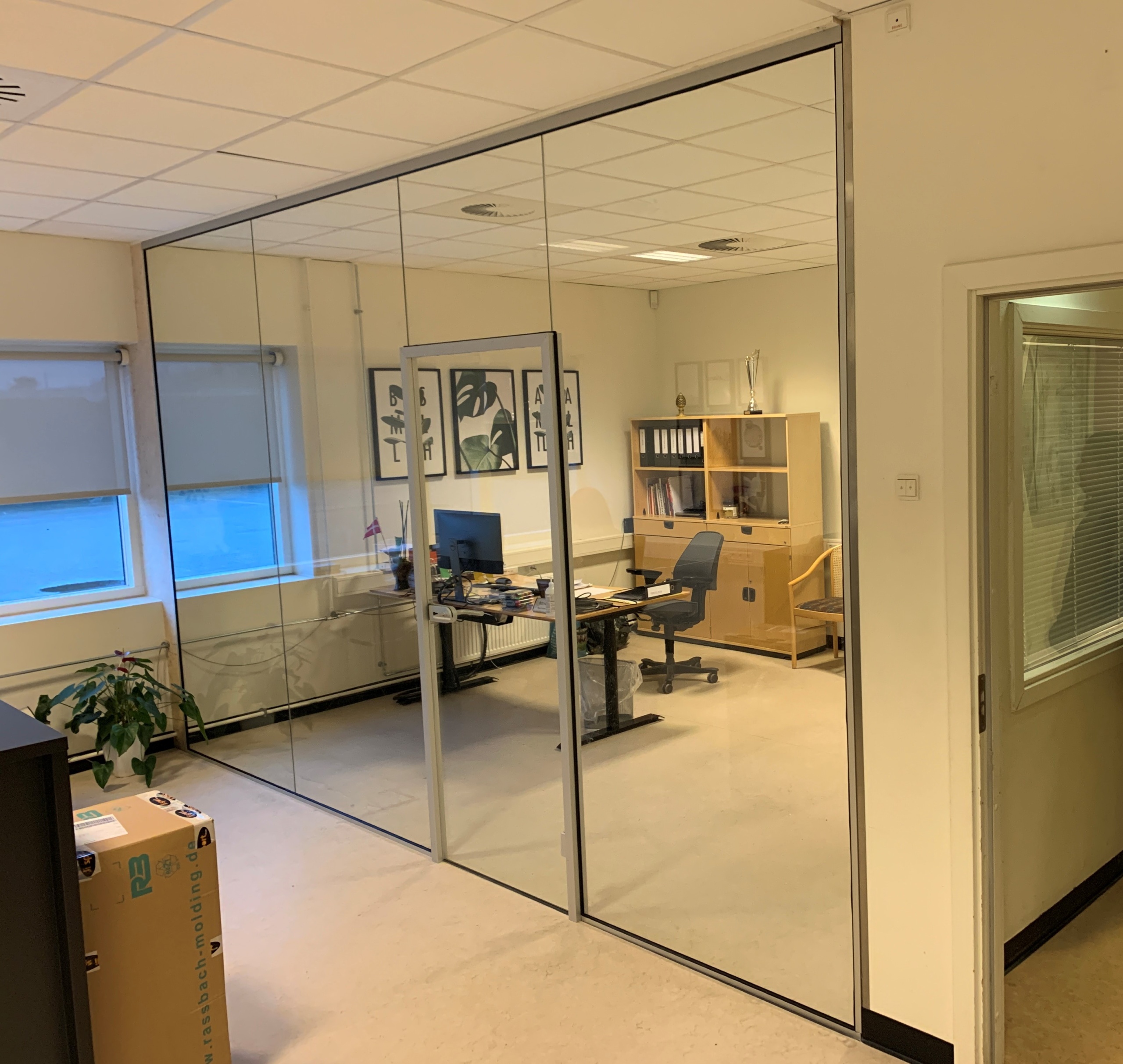 Glasvægge og døre i fabelagtig kvalitet