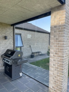 Glasværn profilsystem terrasselukninger konkurrencedygtige