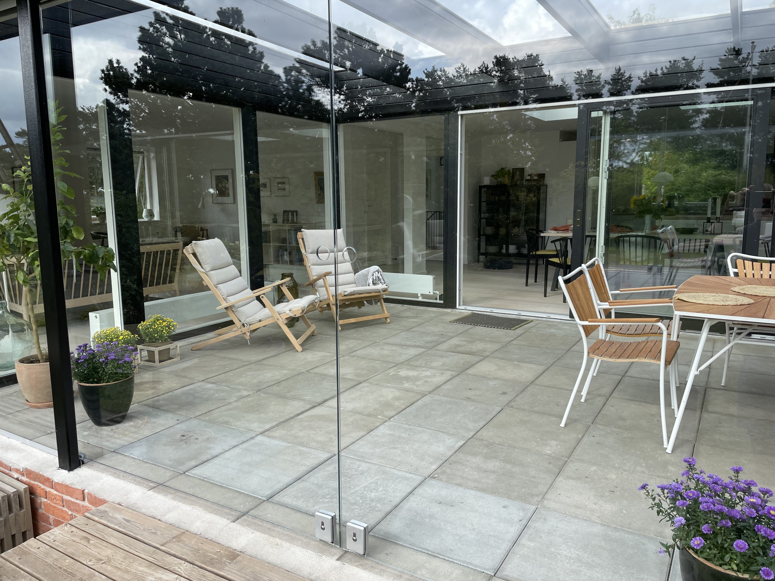 Glasværn profilsystem terrasselukninger konkurrencedygtige