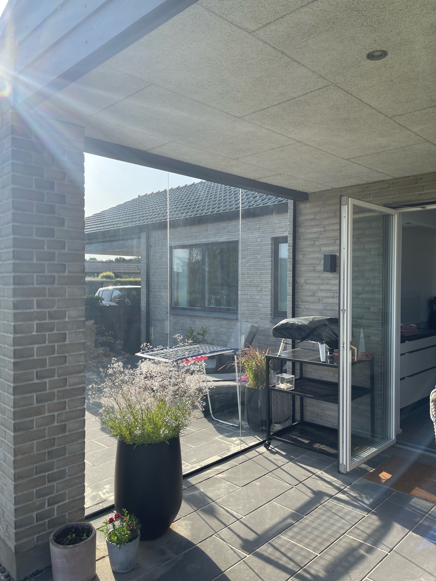 Glasværn profilsystem terrasselukninger konkurrencedygtige