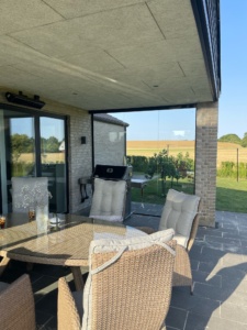 Glasværn profilsystem terrasselukninger konkurrencedygtige