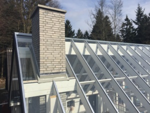 Glastag, overdækkede terrasser, orangerier