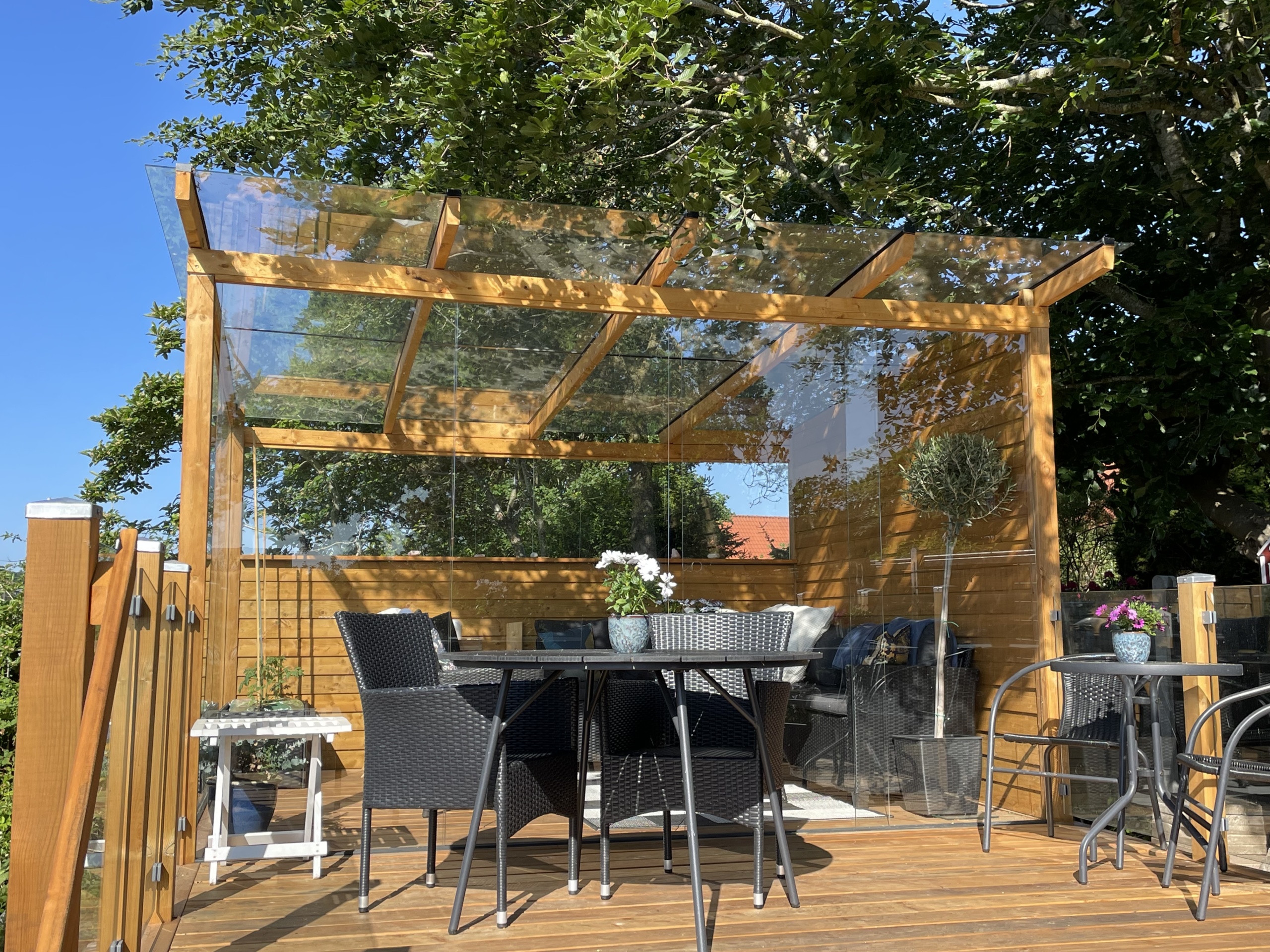 orangeri, drivhus, glastag, væksthus, PMG glastagsprofilsystem