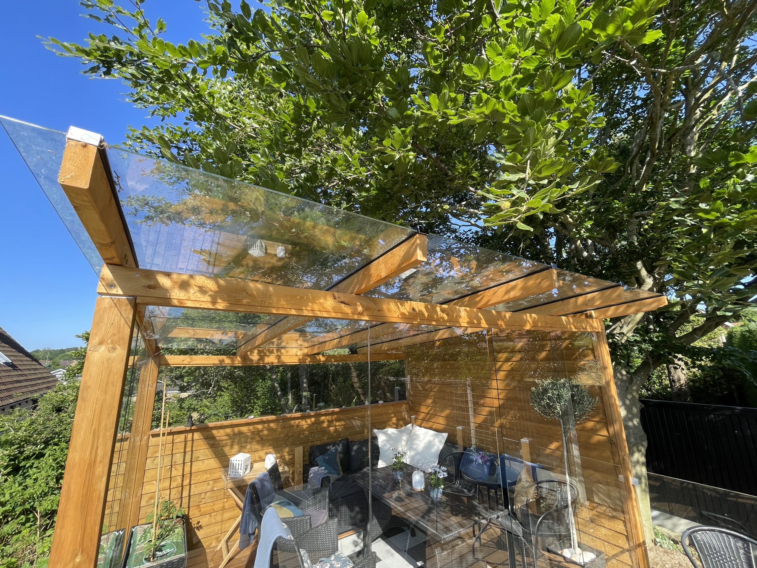 orangeri, drivhus, glastag, væksthus, PMG glastagsprofilsystem