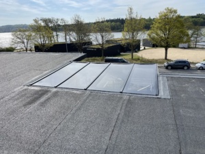 Glastag, overdækkede terrasser, orangerier